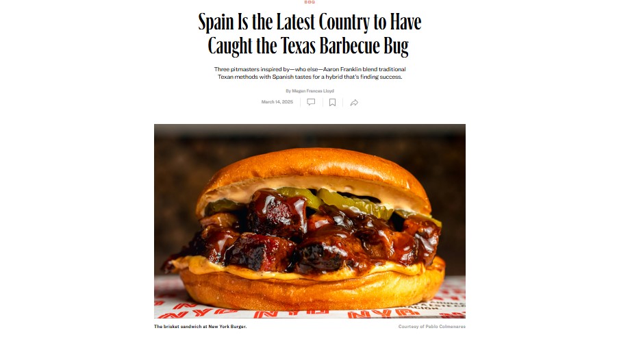 El sabor de Texas conquista Madrid: Dame La Brasa en Texas Monthly